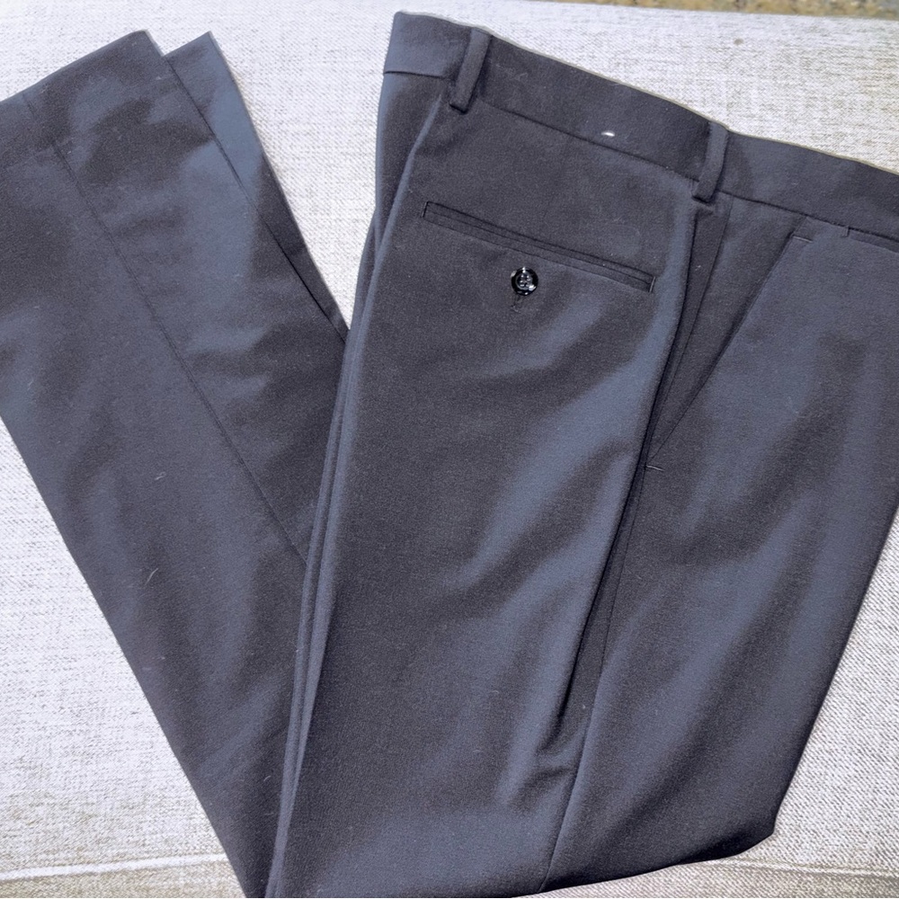 Express Men’s Charcoal Slim Fit Dress Pants